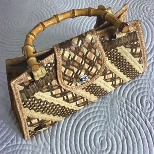 Gorgeous Hand made Straw Handbag